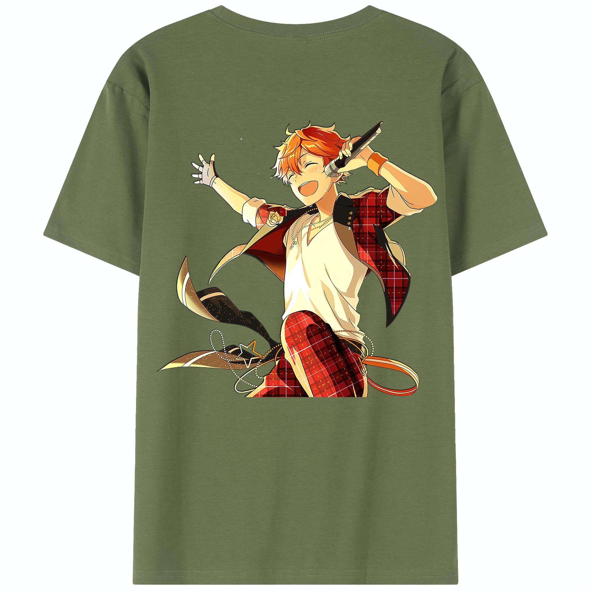 （画像用） あんさんぶるスターズ! Ensemble Stars 綿100％半袖Tシャツ（背面プリント）